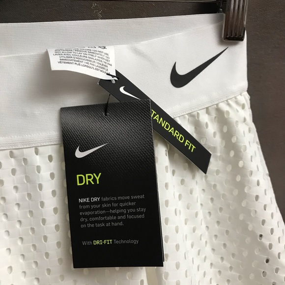 Nike Tennis Skirt Flouncy High-Low Mesh CK8397 - Picture 7 of 11